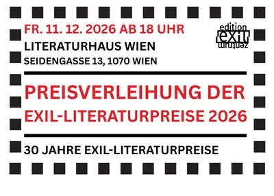 preisverleihung der exil-literaturpreise 2026